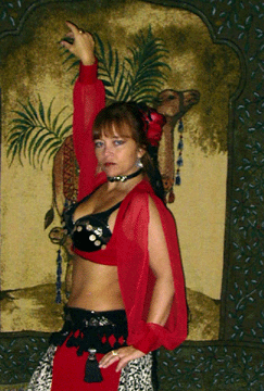 Amira in Tribal Costume