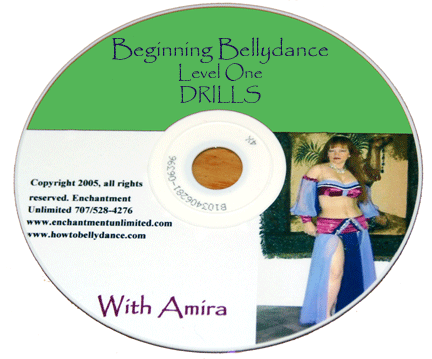 Beginning Belly Dance Drills DVD
